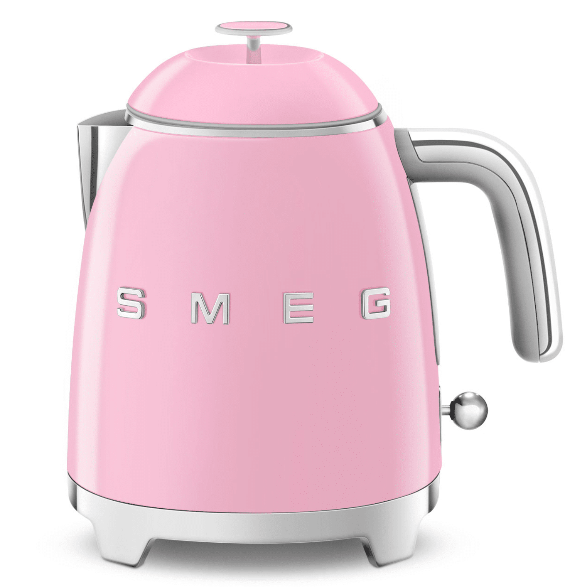 Smeg Mini Vattenkokare Högblank Rosa 50's Style