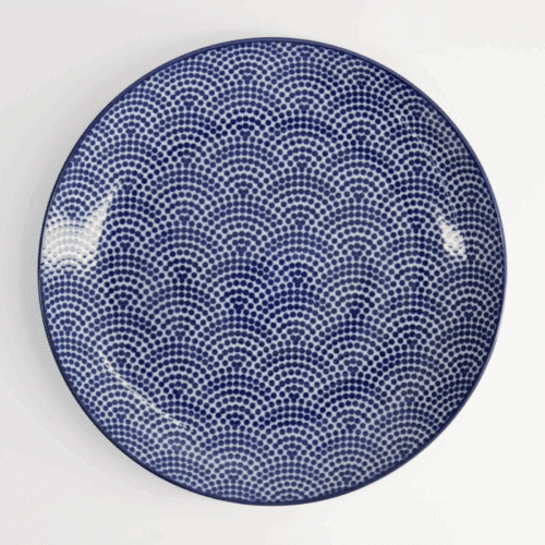 Tokyo Design studio Nippon Blå tallrik 20.6x2.2cm