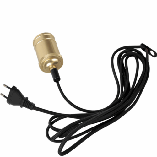 Star Trading Sladdställ E27 Classical Mässing