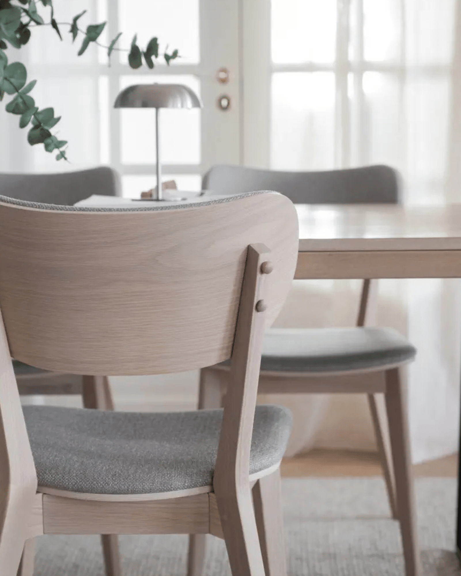 Rowico Stol Kato Vitpigmenterad/gråbeige - Bild 8