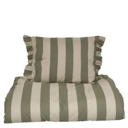 Bäddset Tove Grön 150X210, 50X60 CM