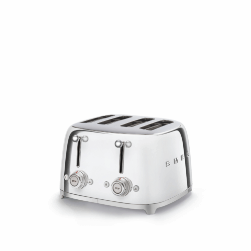 Smeg Brödrost 4-skivor Stål Högblank