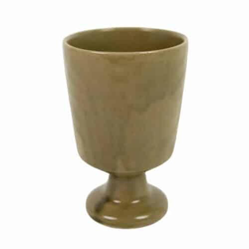 Kite mugg på fot olivgrön