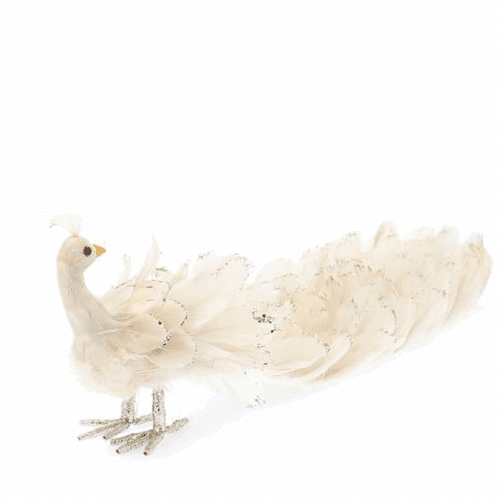 Påfågel Glitterfjädrar