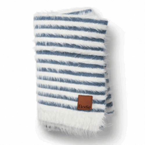 Elodie Details Filt Furry Knit Berry Blue One Size