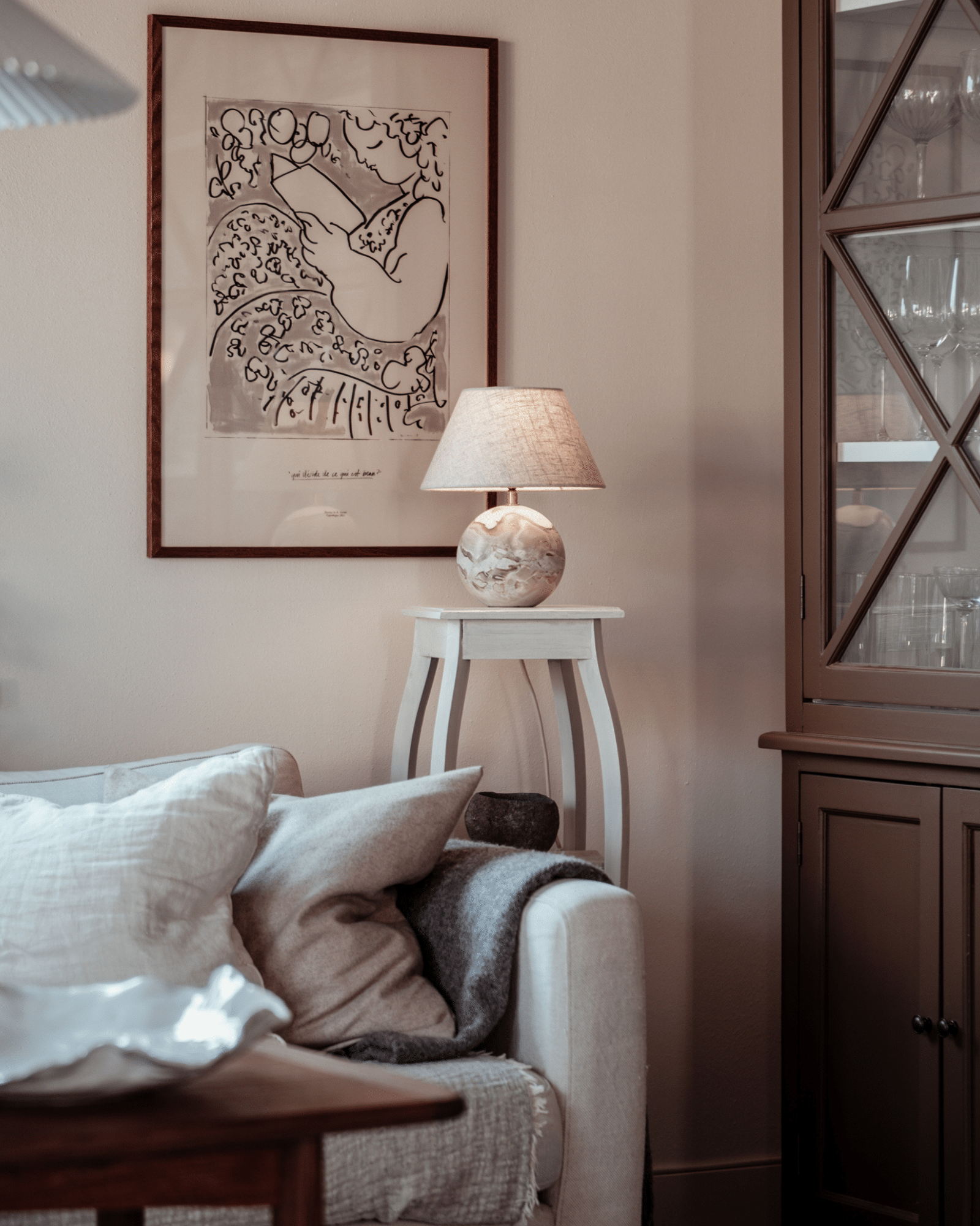 Globen Lightning Bordslampa Castello 24 Ljusgrön marmor - Bild 5