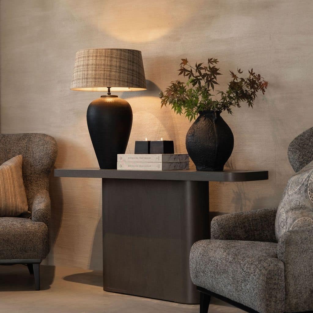 Artwood Lampskärm L Low Callum plaid brown - Bild 3