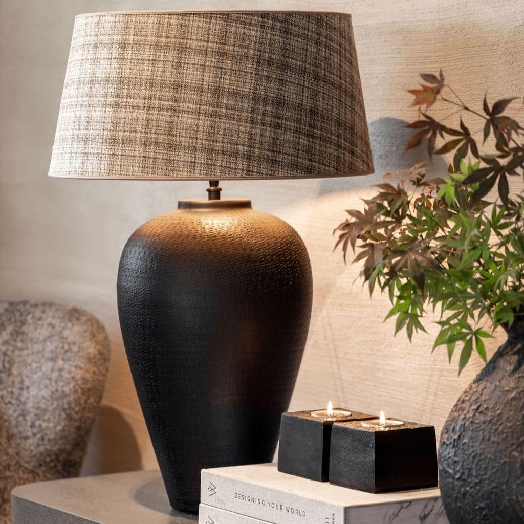 Artwood Lampskärm L Low Callum plaid brown - Bild 4