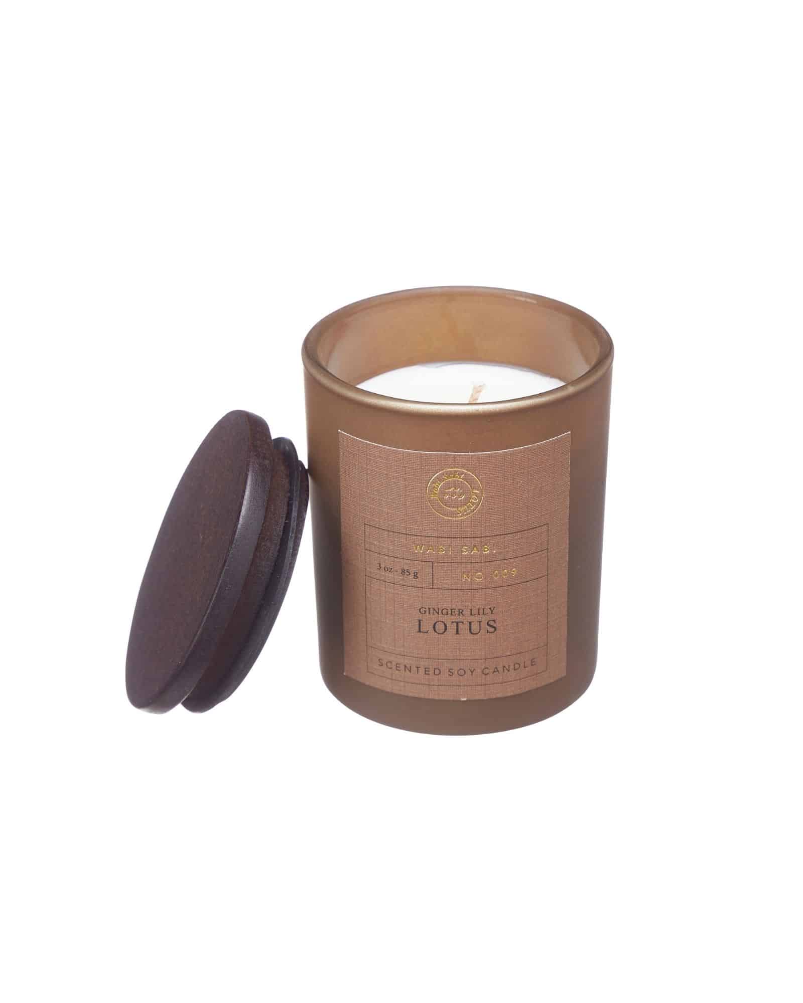 YASU Doftljus 3‑pack Lime Eucalyptus, Lemongrass Ginger Root, Ginger Lily Lotus
