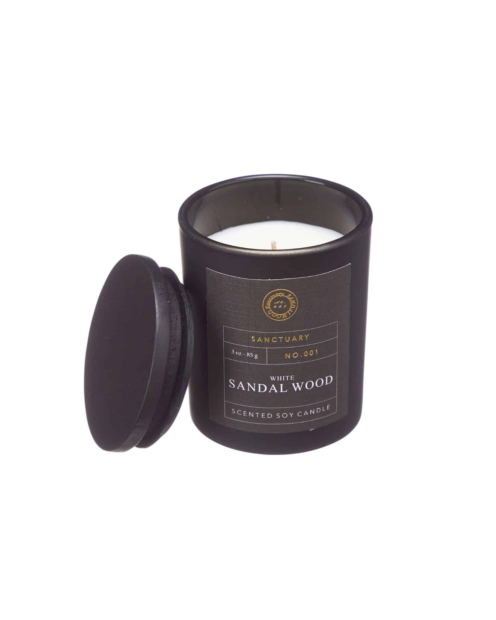 YASU Doftljus 3‑pack White Sandalwood, Maasai Mara, Pure Musk