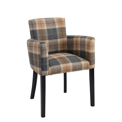 Artwood ASHLEY matstol Alistair - Plaid Brown