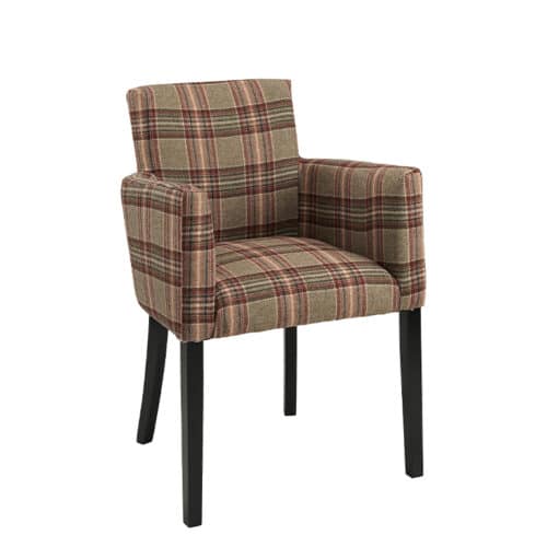 Artwood ASHLEY matstol Alistair - Harris plaid forest