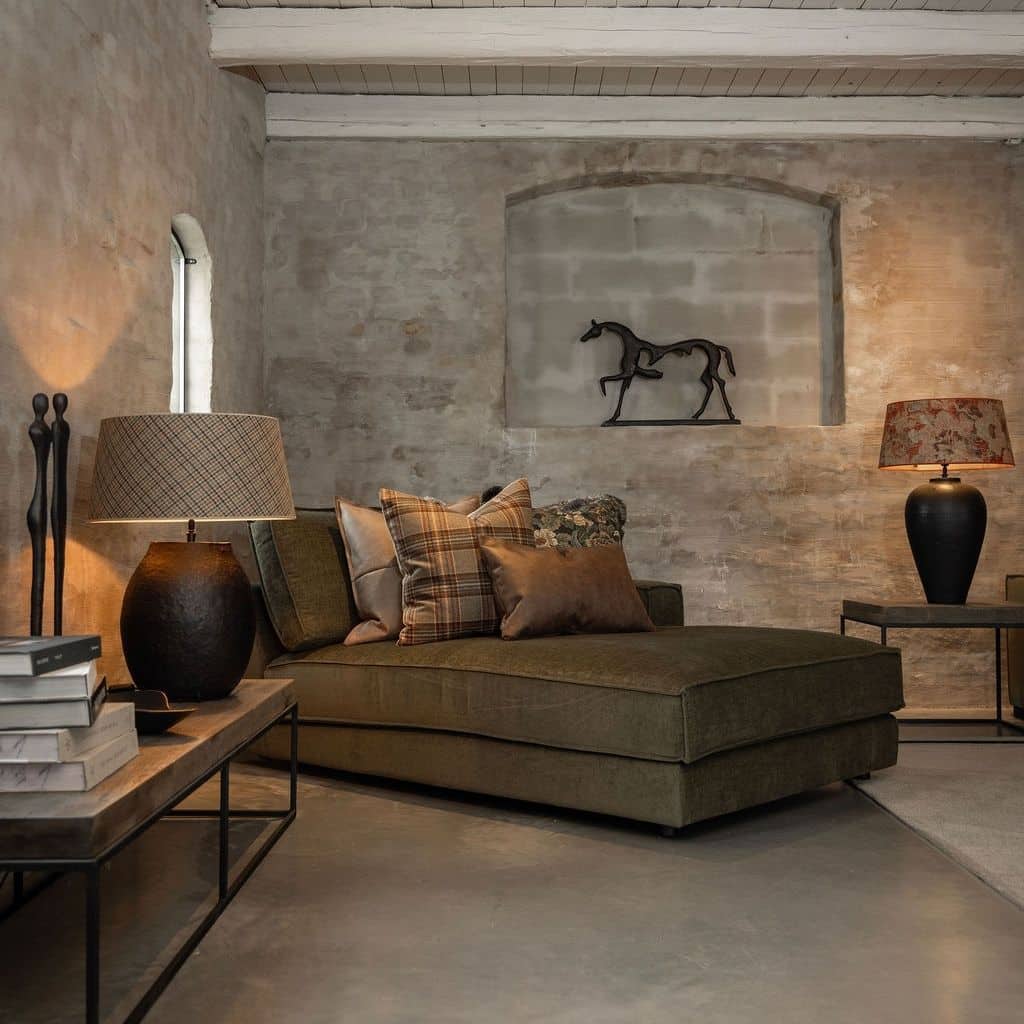 Artwood Lampskärm CLASSIC L Low Harris Tweed Forest - Bild 2