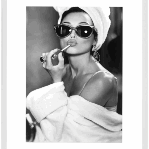 Tavla Audrey Hepburn Lipstick 75 X 95 CM