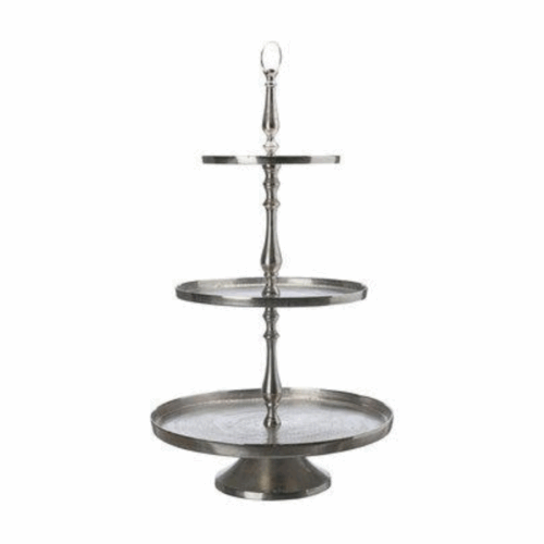 Tooja våningsfat Antik Silver 54x90cm