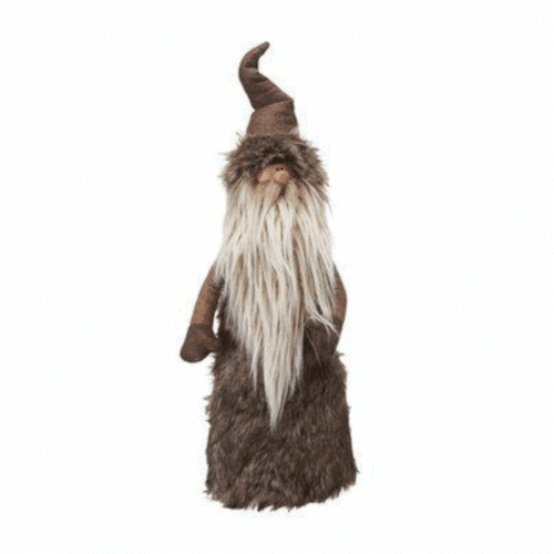 Tomte Arvid Brun 15x12x46 cm