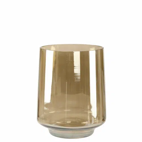 Artwood Reef Ljuslykta i glas Smoke brown