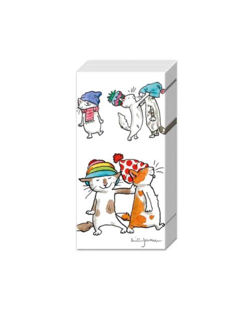 Näsduk Cats With Hats