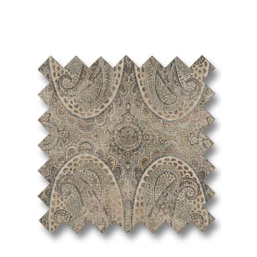 Artwood Fotpall Cortina SHELDON paisley brown ø46cm