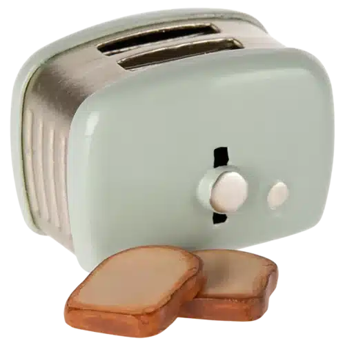 Maileg Brödrost, Mus - Mintgrön