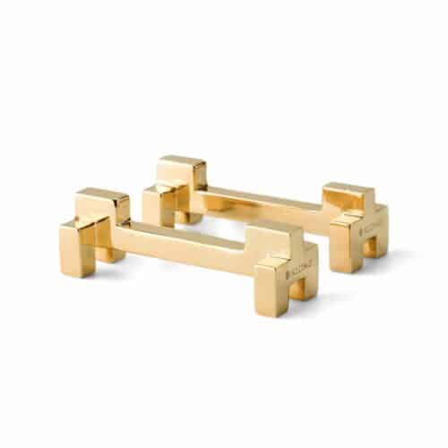 Klong Signe 2-pack Smörtaxar mässing