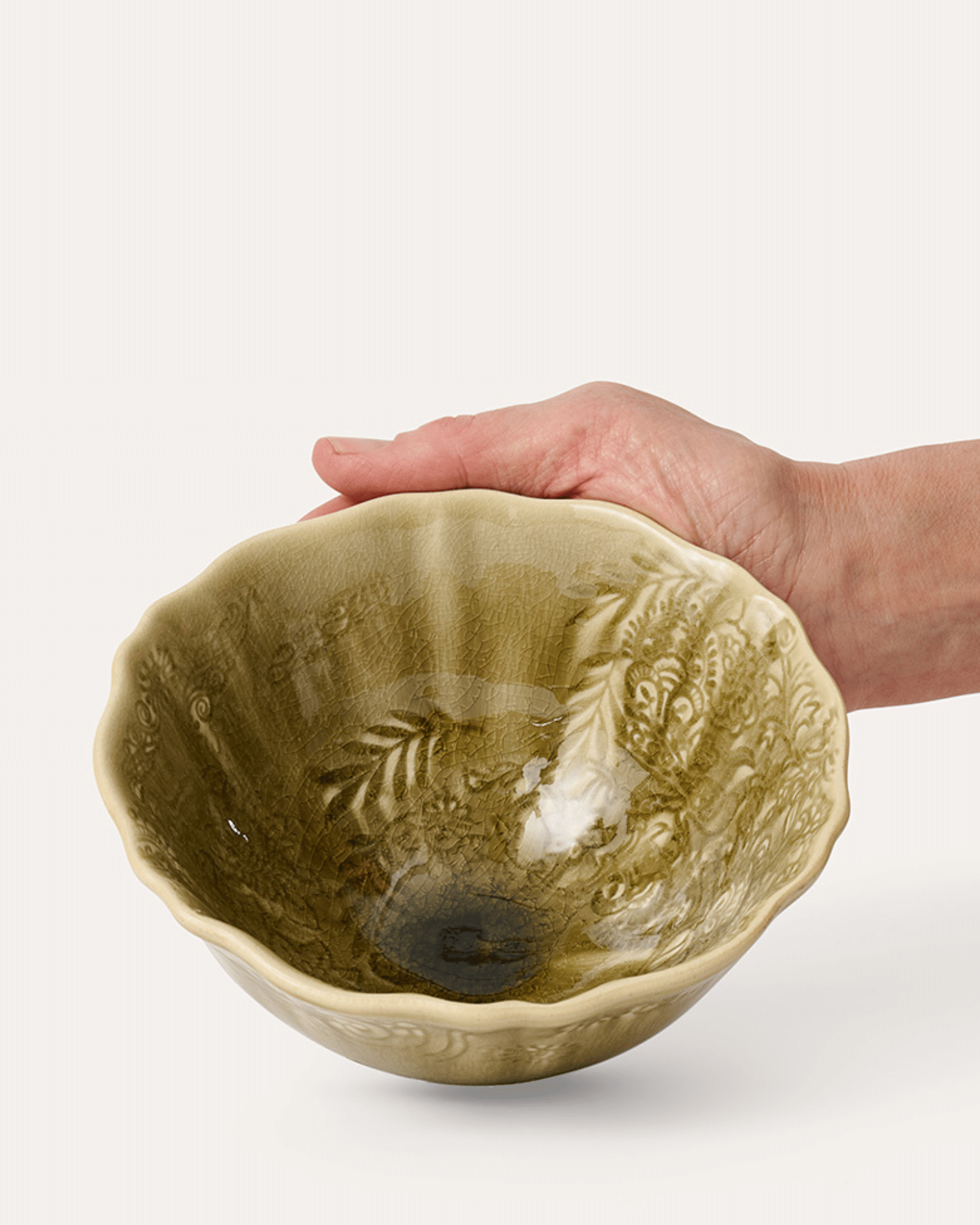 Sthål Soppskål Sand - Bild 2