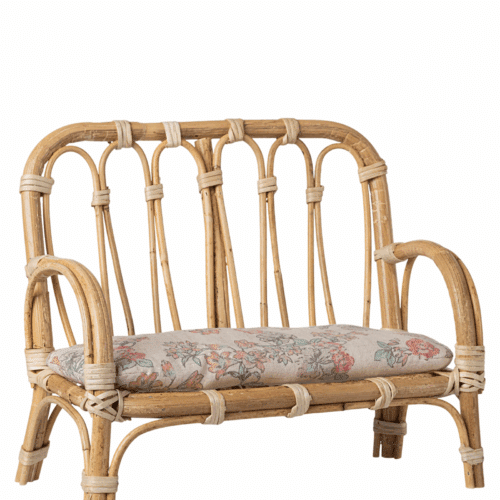 Maileg Rattanfåtölj, Stor – Nature