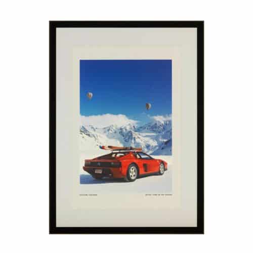 Tavla Altitude italienne med svartbrun ram