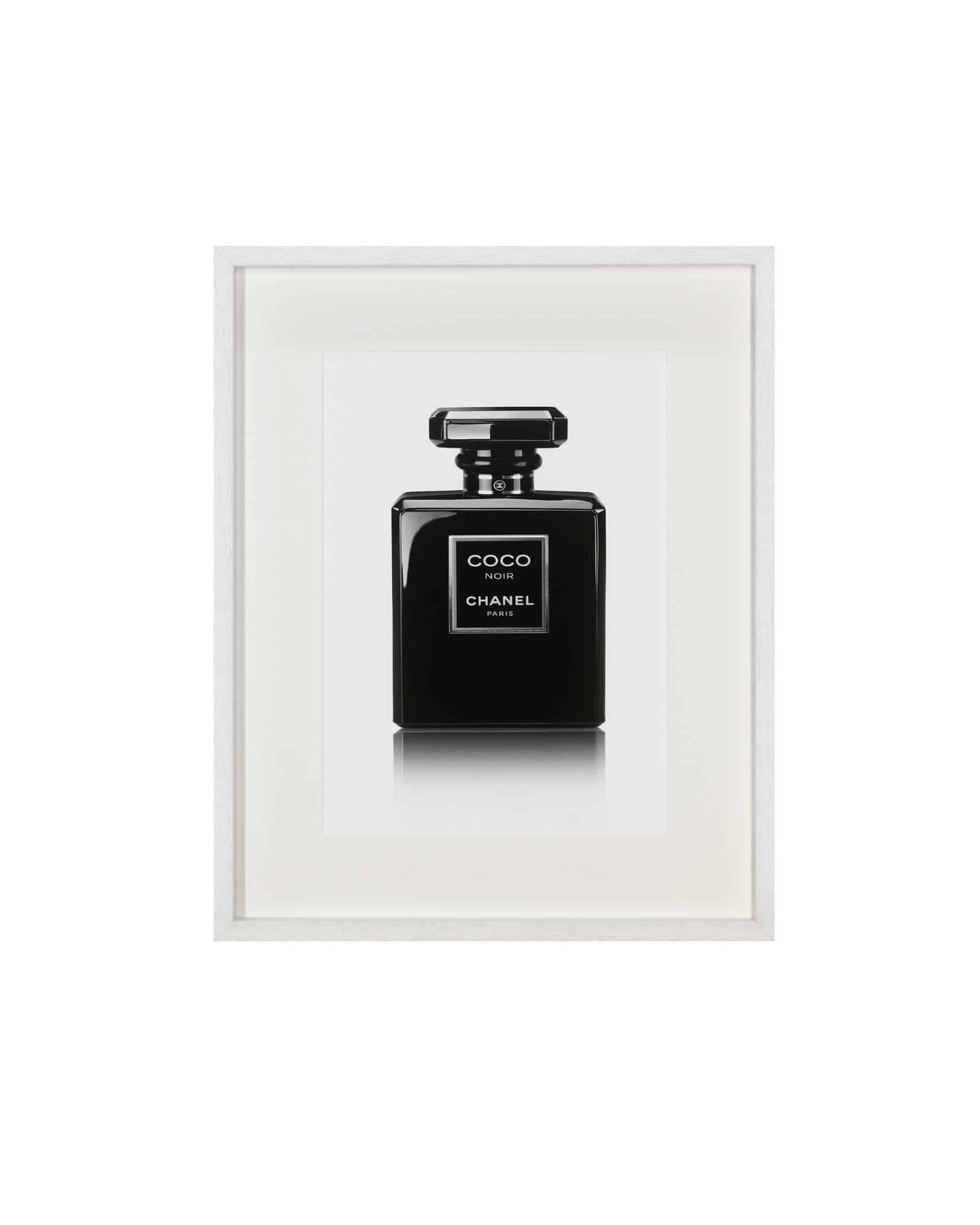Tavla High End Perfume Bottle med vit ram