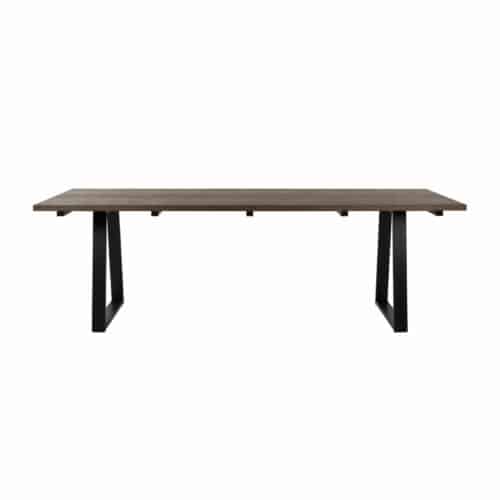 NFG Matbord Belfort oljad ek Mörkbrun 240×100