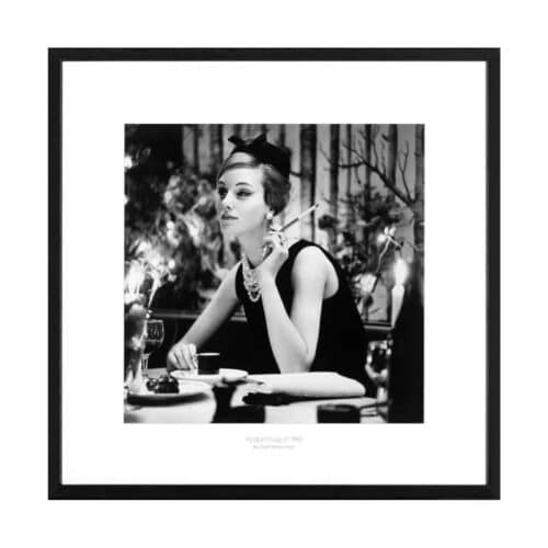 Tavla Vogue August 1960 med svart ram