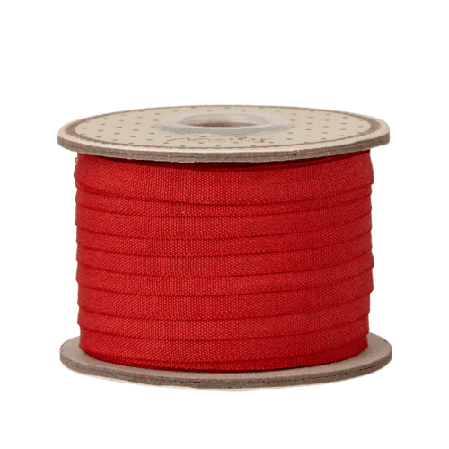 Maileg Ribbon – Dekorationsband, 25 m, Vintage Röd