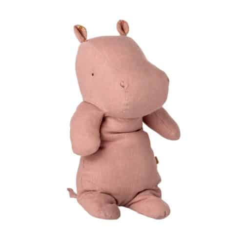 Maileg Safari vänner Flodhäst Medium Rosa