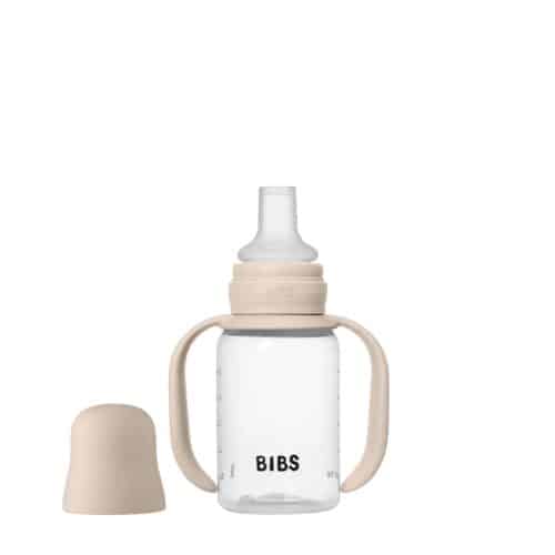 BIBS Baby Sippy Nappflaska Pip Silikon 150 ml - Blush