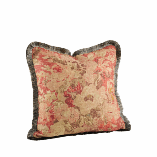 Artwood kuddfodral ROSEWOOD FLOWER med frans 50x50