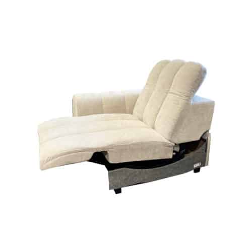 Vilmers Mirage 1 sits plus Recliner Lapis smoke grey