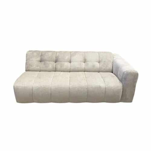 Vilmers Alps 3-sits med armstöd Garnet aluminium