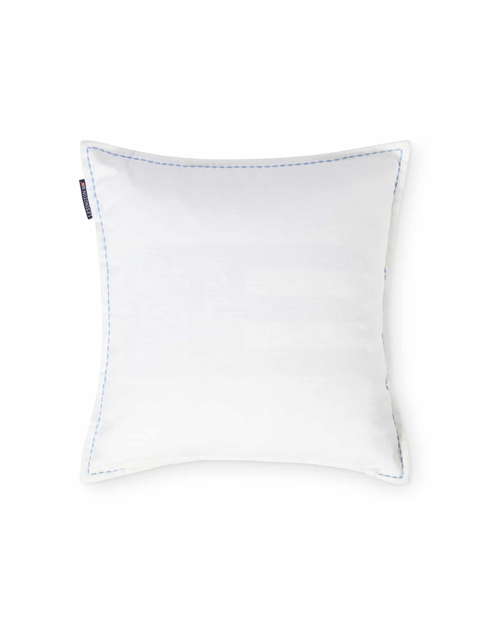 Lexington blombroderat kuddfodral i linne/bomull