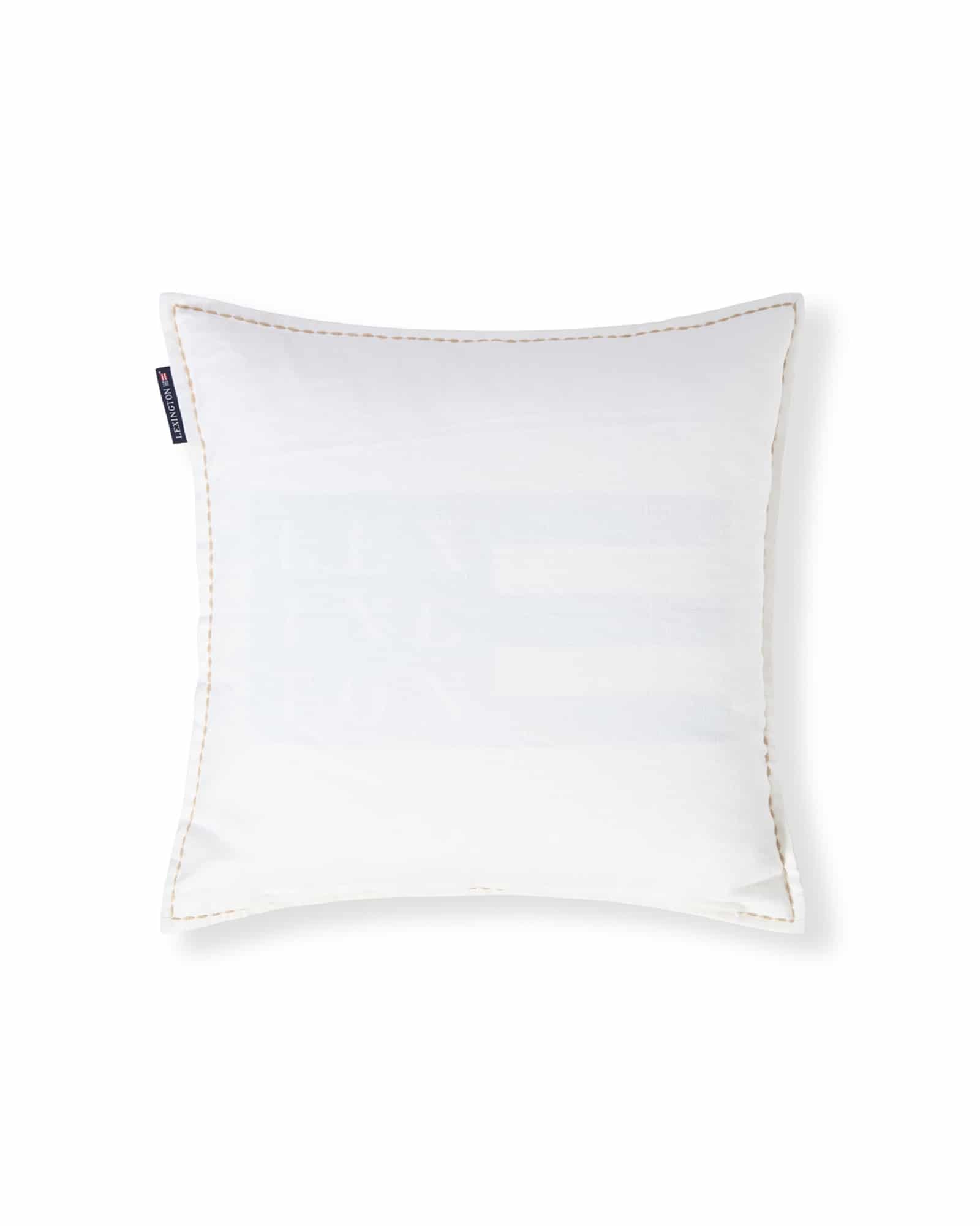 Lexington blombroderat kuddfodral i linne/bomull