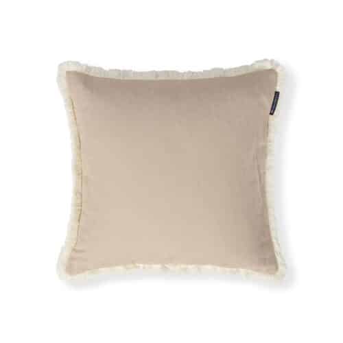 Lexington kuddfodral i linne/bomull med frans