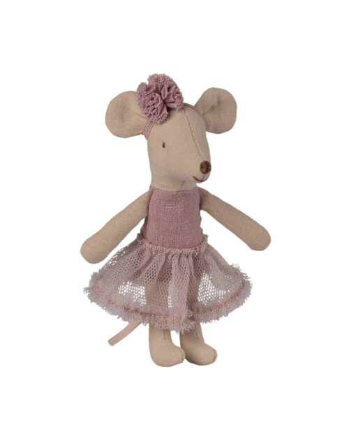 Maileg Ballerinamus Lillasyster Heather