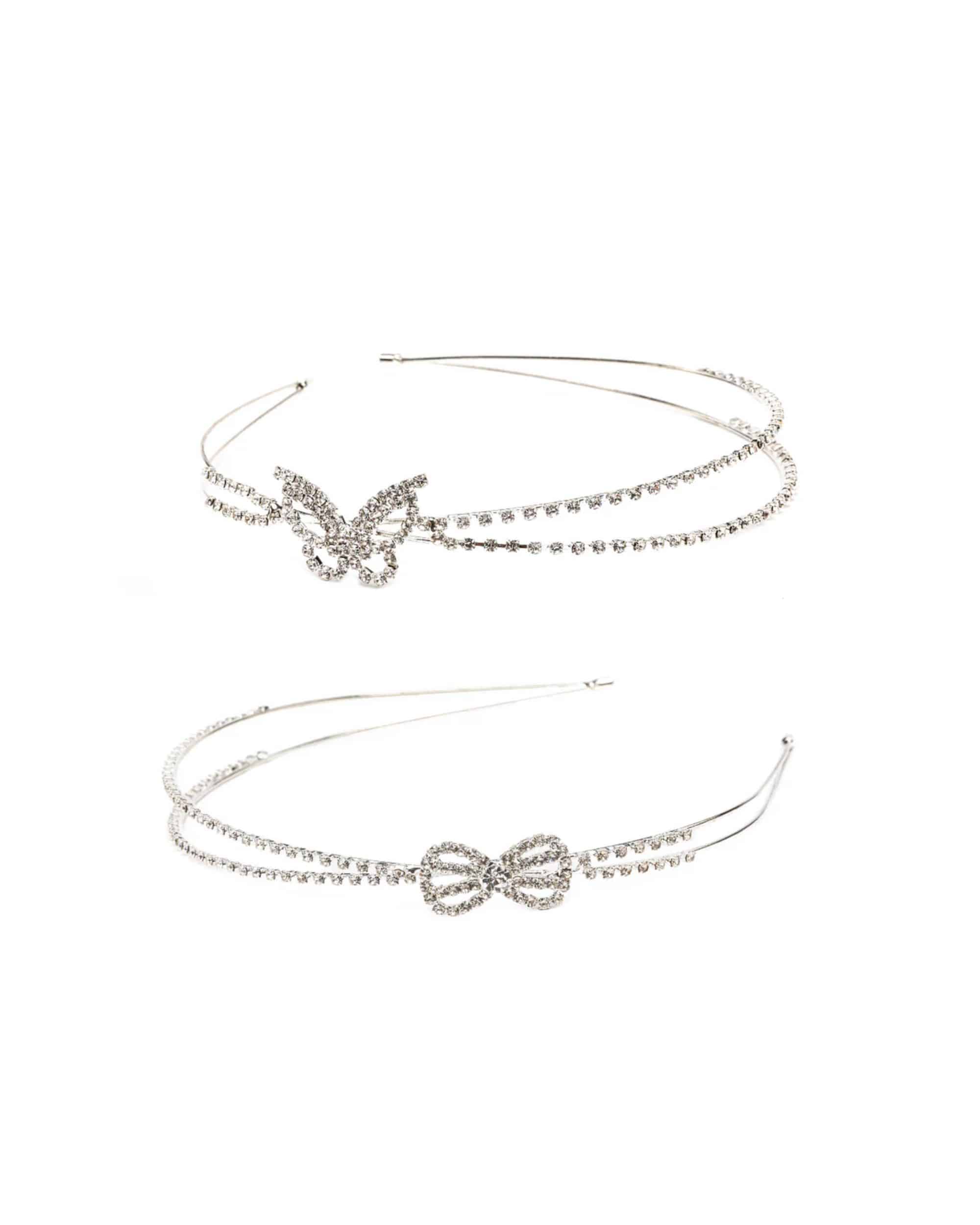 Fjärilsrosett diadem