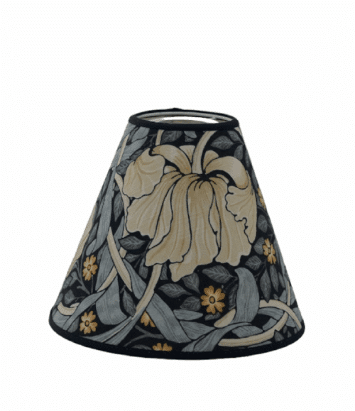 Pimpernel Lampskärm Indigo 19 cm – William Morris Klassisk Design