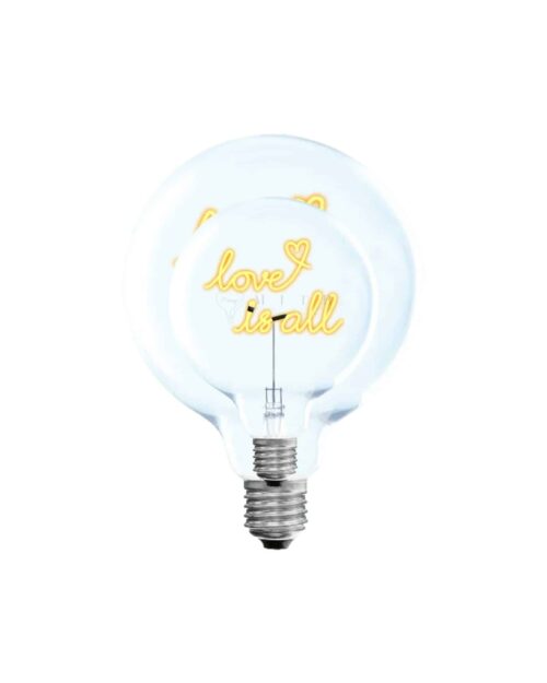 Glödlampa LOVE IS ALL