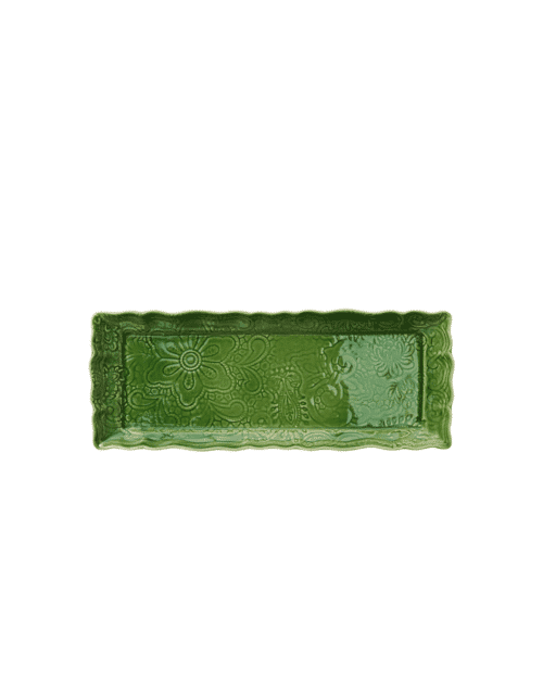 Sthål Tray Dish Primavera – Långsmalt Fat i Stengods 33,5x13,5 cm