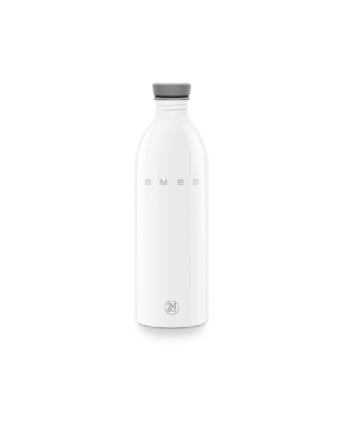 Vattenflaska 1 liter | Vit