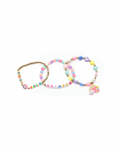 Regnbåge Armbandsset