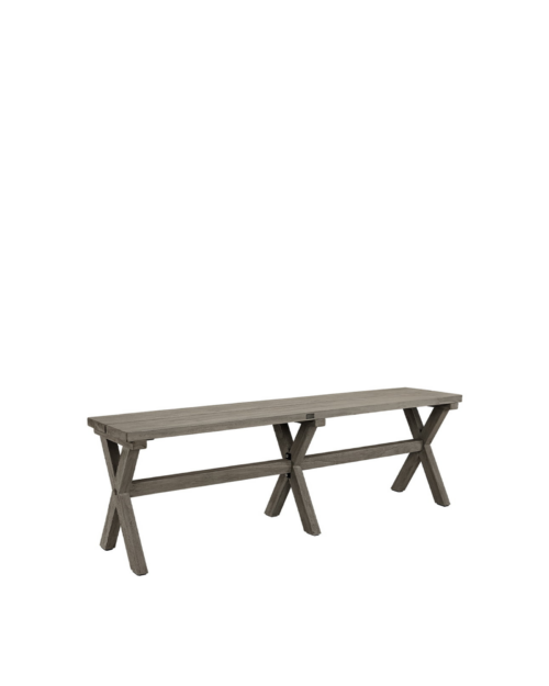 Artwood CROSS Bänk Teak Charcoal 220 cm
