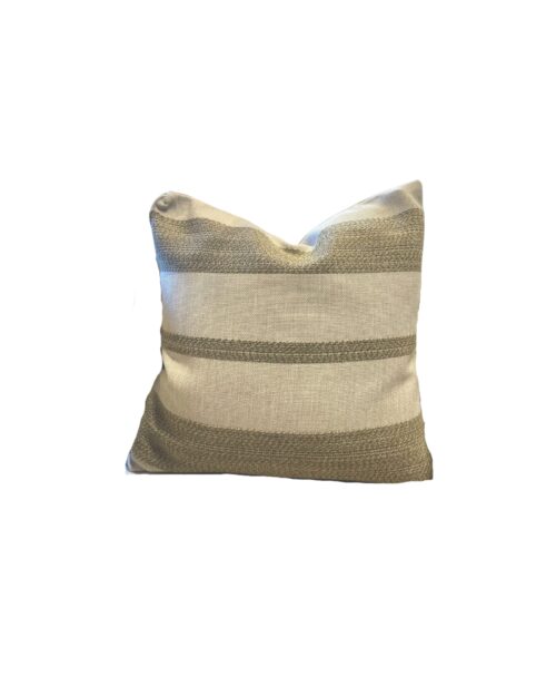 Artwood Lilou Stripe grön kuddfodral 50x50