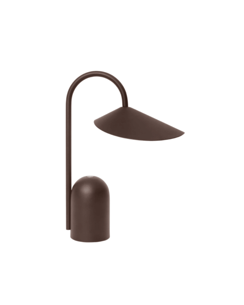 Arum Portable Lamp - Dark Chocolate